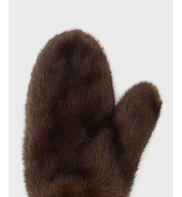 GRACE CONTINENTAL「LOU ANDREA フェイクファーミトン」|手袋|