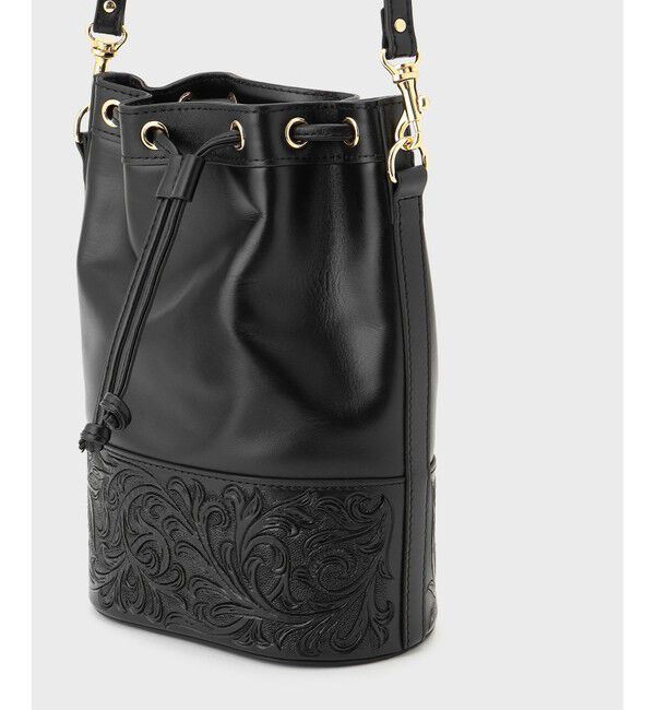 Carving Tribes「Drawstring Bag」|ハンドバッグ|