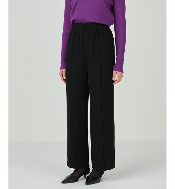 Grace Class「トリアセワイドイージーパンツ」|その他|ブラック