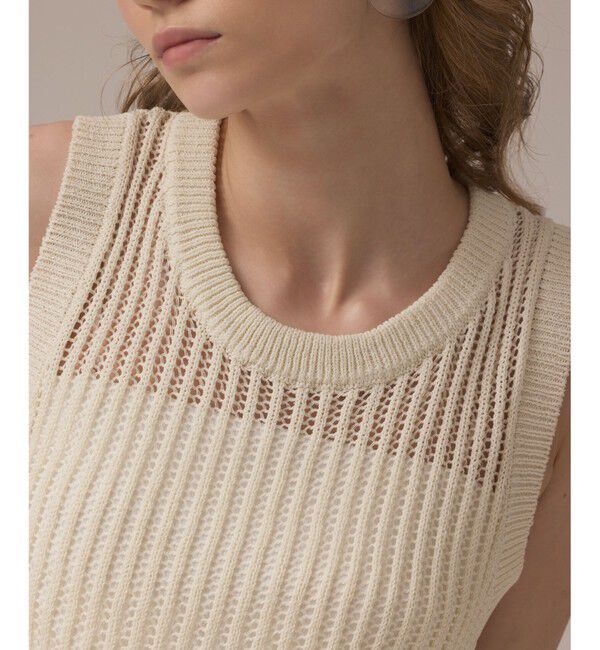 Diagram「チュールフリンジニットトップ」|Tシャツ・カットソー|