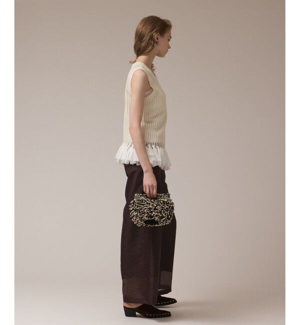 Diagram「チュールフリンジニットトップ」|Tシャツ・カットソー|