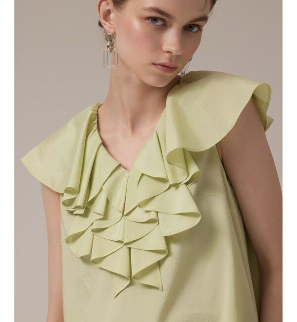 GRACE CONTINENTAL「フリルカラートップ」|その他|ﾗｲﾄｸﾞﾘ