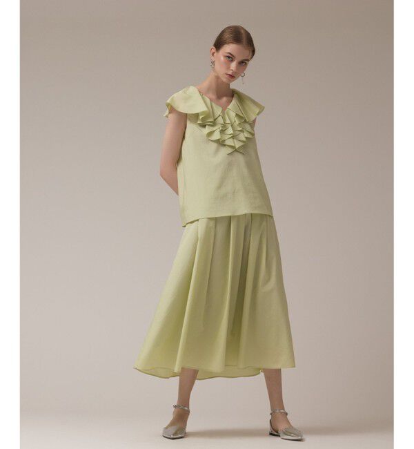 GRACE CONTINENTAL「フリルカラートップ」|その他|