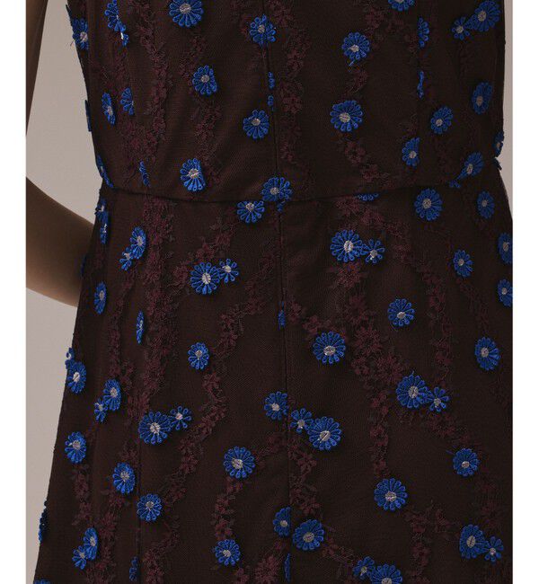 Diagram「バイカラーレースワンピース」|ワンピース|