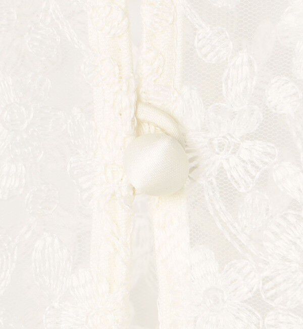 NOLLEY'S「《セットアップ対応》ウォッシャブルBrocheレース2WAYブラウス」|シャツ・ブラウス|