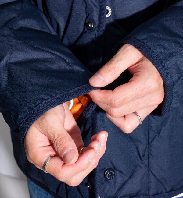 GLOSTER「【TAION/タイオン】GLOSTER別注 ミリタリーライナージャケット ノーカラーMA-1 M65」|ダウン|