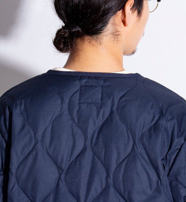 GLOSTER「【TAION/タイオン】GLOSTER別注 ミリタリーライナージャケット ノーカラーMA-1 M65」|ダウン|