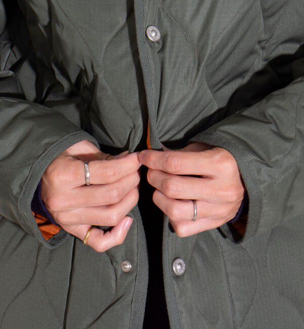 GLOSTER「【TAION/タイオン】GLOSTER別注 ミリタリーライナージャケット ノーカラーMA-1 M65」|ダウン|