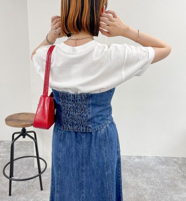 fredy emue「デニム/ミリタリービスチェ」|シャツ・ブラウス|