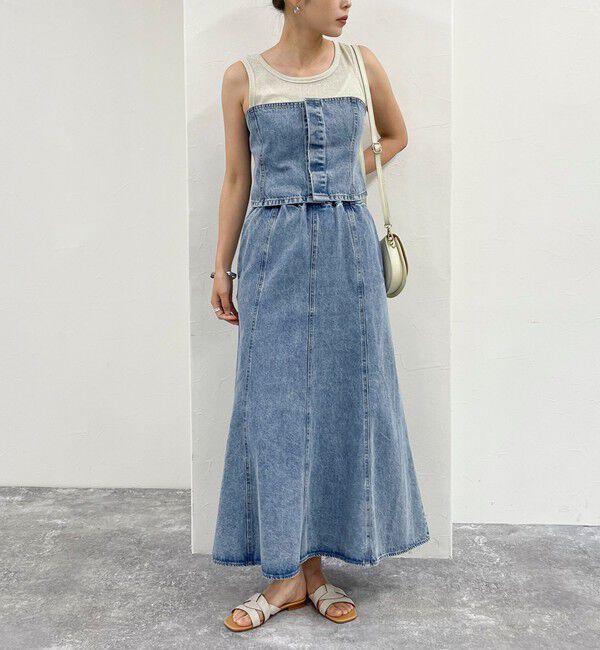 fredy emue「デニム/ミリタリービスチェ」|シャツ・ブラウス|