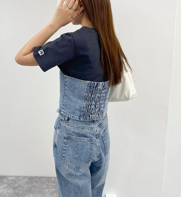 fredy emue「デニム/ミリタリービスチェ」|シャツ・ブラウス|