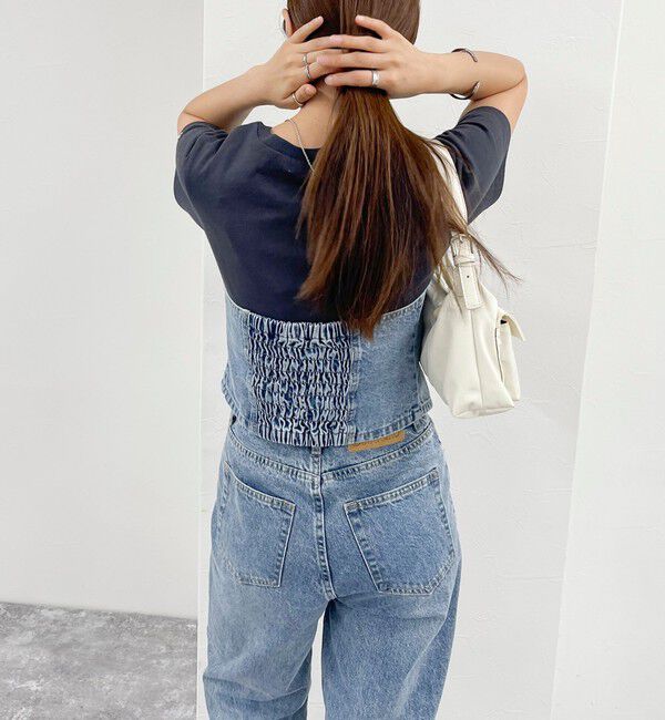 fredy emue「デニム/ミリタリービスチェ」|シャツ・ブラウス|