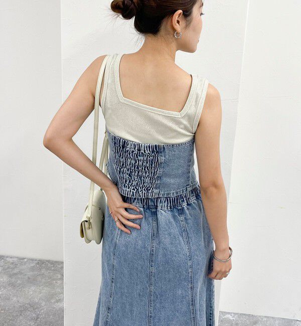 fredy emue「デニム/ミリタリービスチェ」|シャツ・ブラウス|