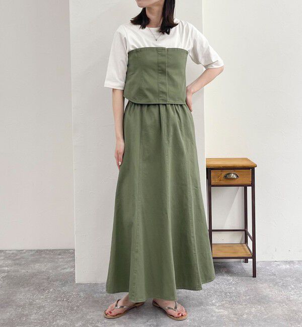 fredy emue「デニム/ミリタリービスチェ」|シャツ・ブラウス|