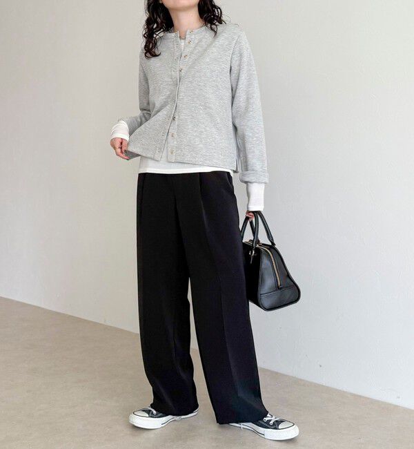 fredy emue「ポンチドット釦カーディガン」|カーディガン|