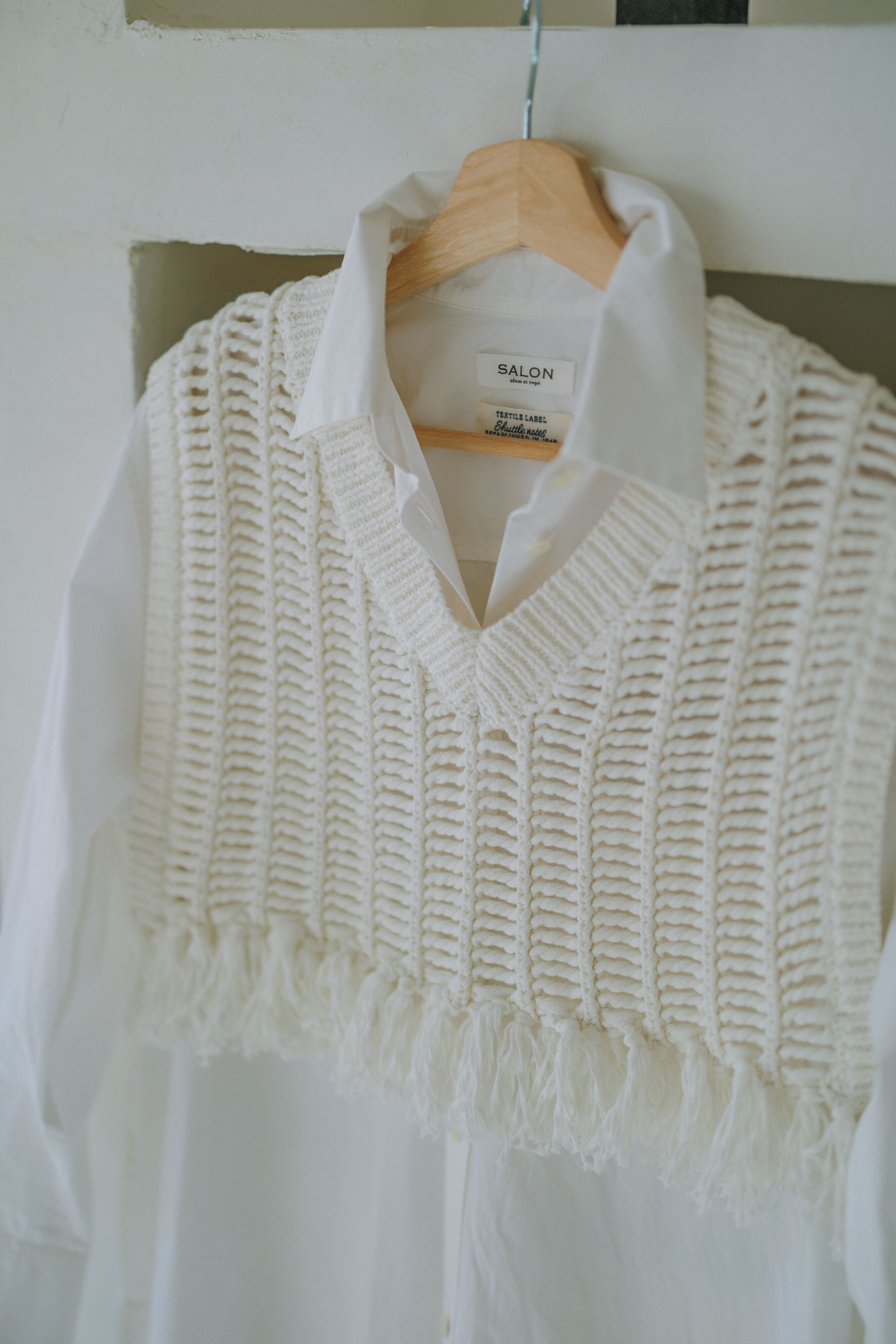 SALON adam et rope'「【NIPPON CULTURE】タイプライターロングシャツワンピース/無地・ストライプ」|その他|