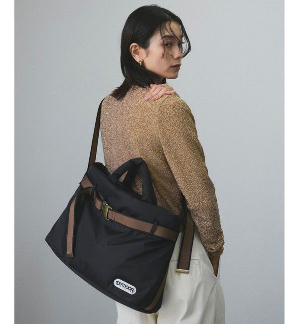 SALON adam et rope'「【追加・A4対応】【OUTDOOR PRODUCTS for SALON】別注2WAY横型トートバッグ3」|トートバッグ|