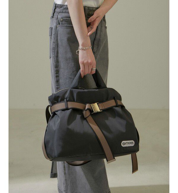 SALON adam et rope'「【追加・A4対応】【OUTDOOR PRODUCTS for SALON】別注2WAY横型トートバッグ3」|トートバッグ|