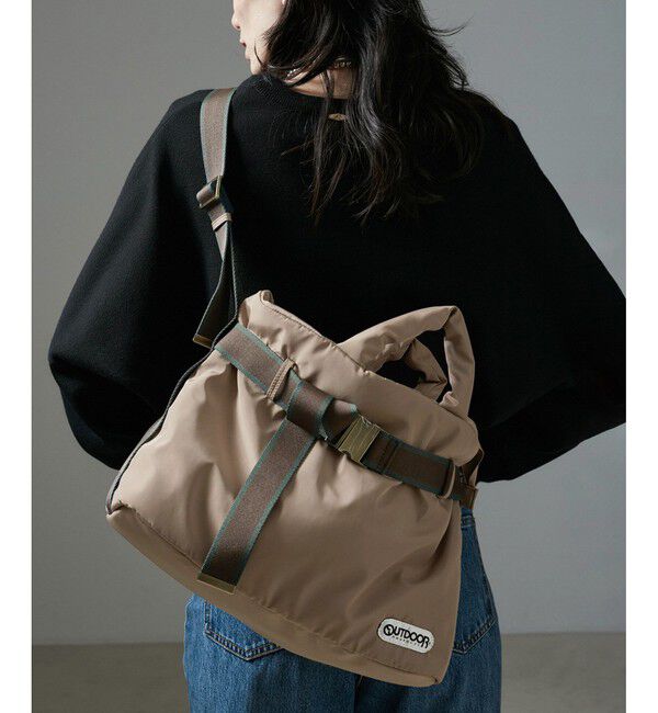 SALON adam et rope'「【追加・A4対応】【OUTDOOR PRODUCTS for SALON】別注2WAY横型トートバッグ3」|トートバッグ|