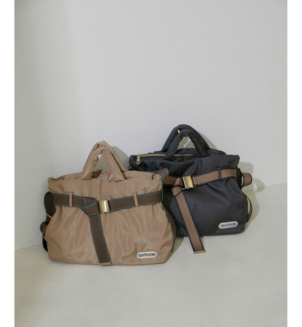 SALON adam et rope'「【追加・A4対応】【OUTDOOR PRODUCTS for SALON】別注2WAY横型トートバッグ3」|トートバッグ|