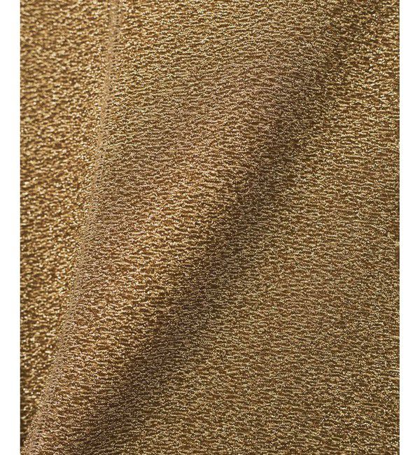 SALON adam et rope'「シャイニージャカードクロップドプルオーバー」|Tシャツ・カットソー|