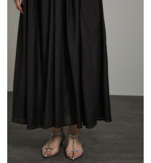 SALON adam et rope'「エンブロイダリーギャザーワンピース」|ワンピース|