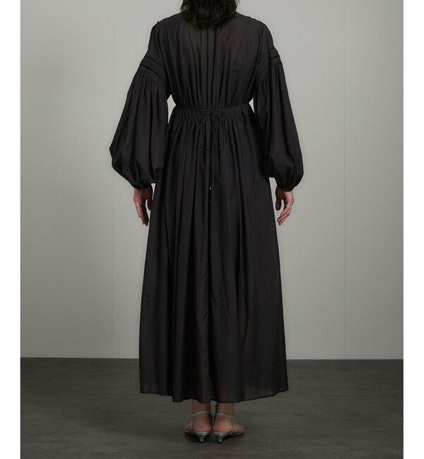 SALON adam et rope'「エンブロイダリーギャザーワンピース」|ワンピース|