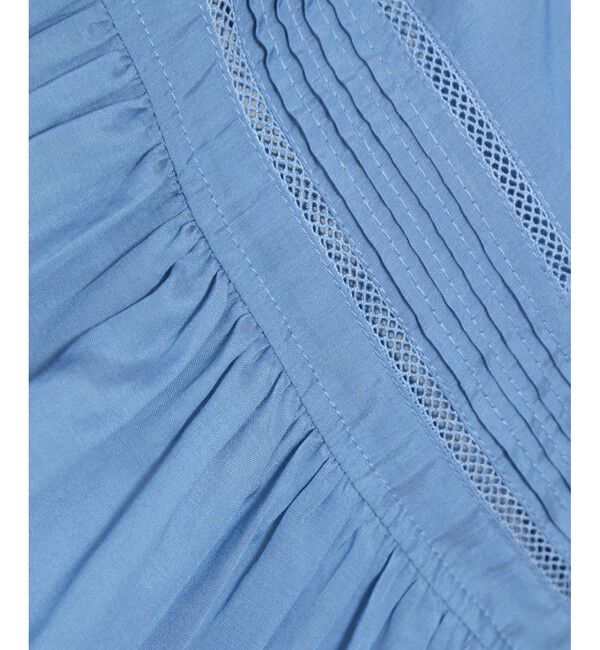 SALON adam et rope'「エンブロイダリーギャザーワンピース」|ワンピース|