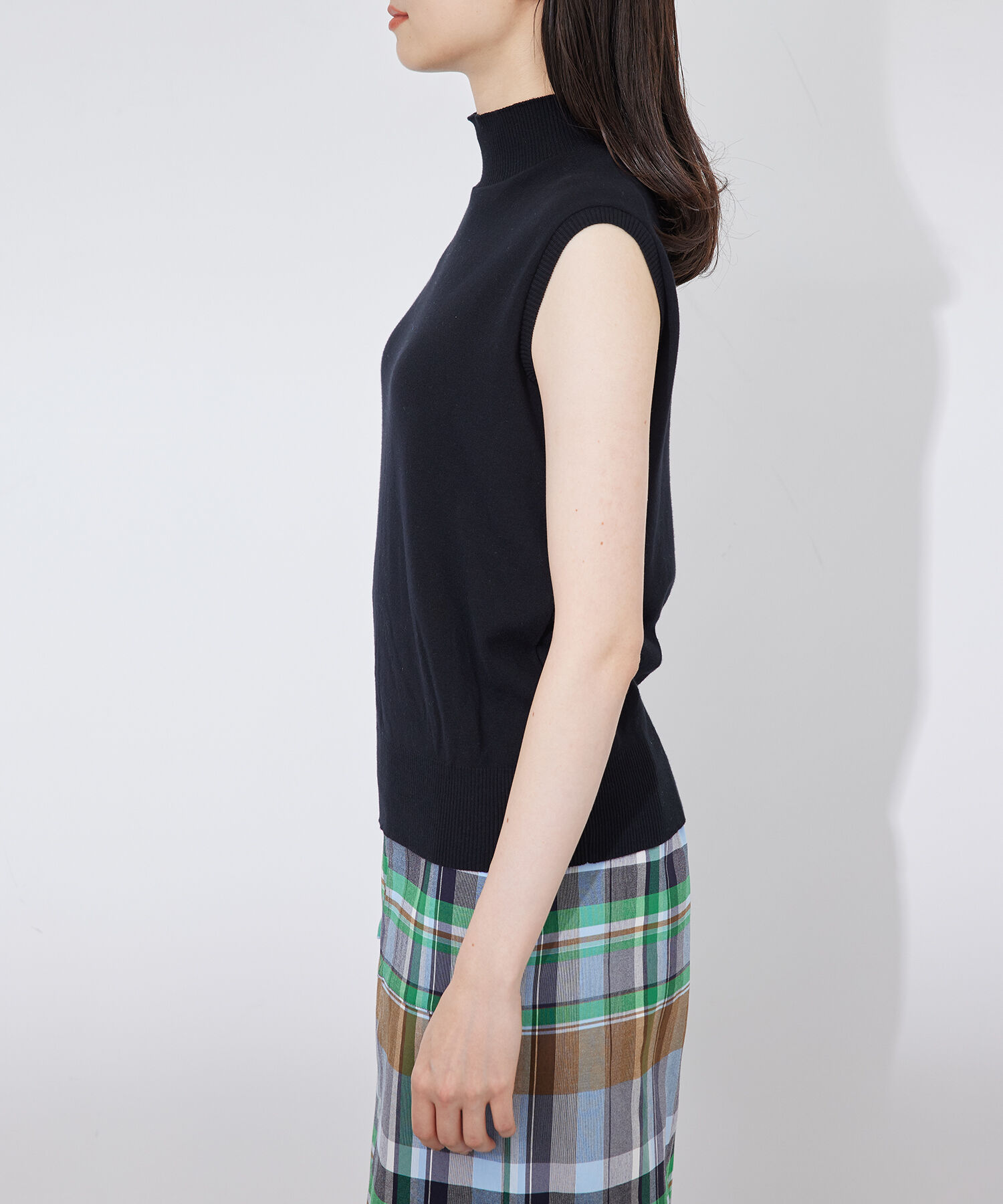 ROPE「【ITALY】ハイネックノースリーブニット」|Tシャツ・カットソー|