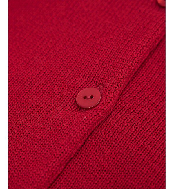 ROPE「【洗える】クルーネックミドルゲージカーディガン【オーガニックコットン】/セット対応」|ニット・セーター|