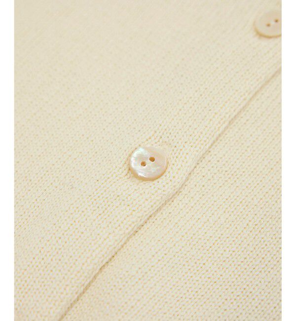 ROPE「【洗える】クルーネックミドルゲージカーディガン【オーガニックコットン】/セット対応」|ニット・セーター|