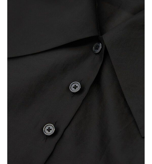 ROPE「【洗える】シャイニーシアーブラウス/セットアップ対応」|シャツ・ブラウス|