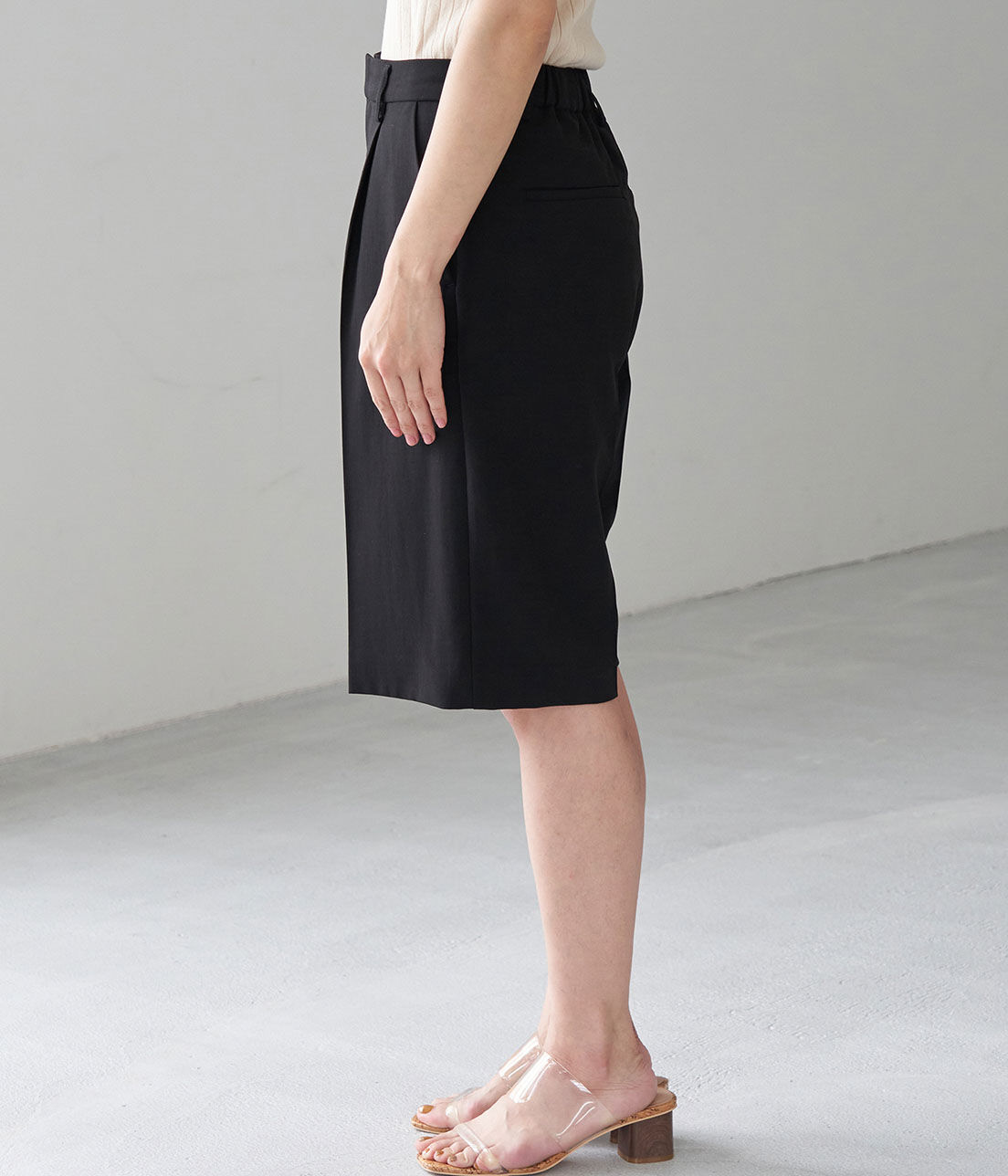 Rope&rsquo;Picnic「【セットアップ対応】麻調タックショートパンツ」|その他|