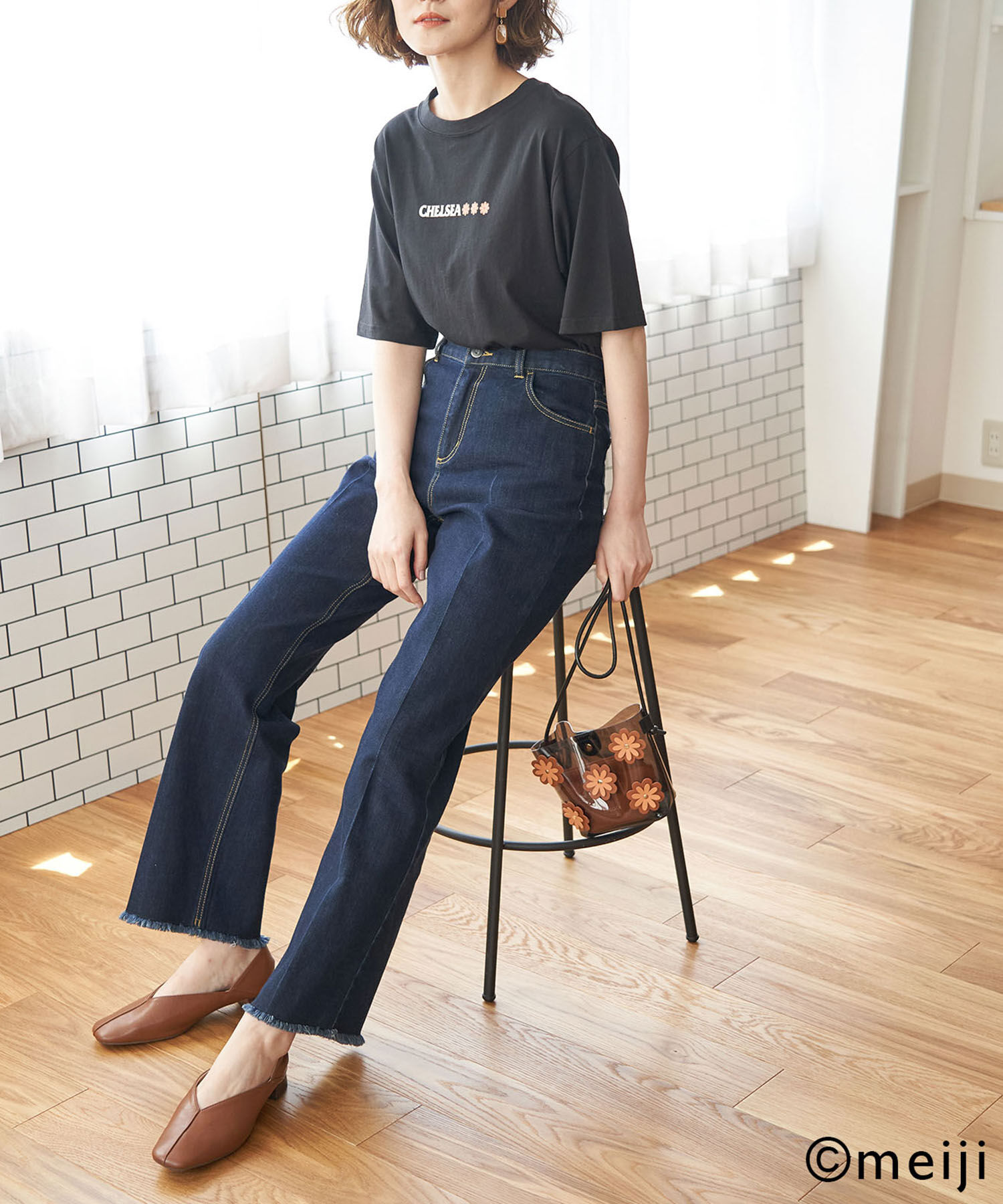 Rope&rsquo;Picnic「【CHELSEA&times;ROPE' PICNIC】ロゴＴシャツ」|Tシャツ・カットソー|