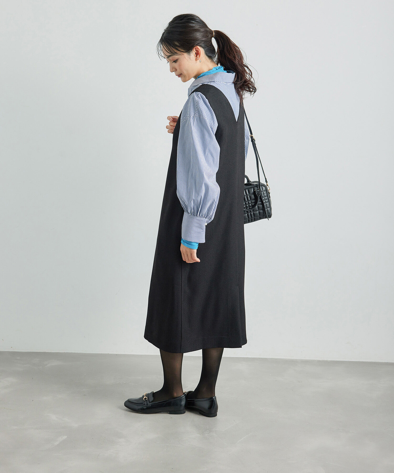 Rope&rsquo;Picnic「ラナテックジャンパースカート」|ジャンパースカート|