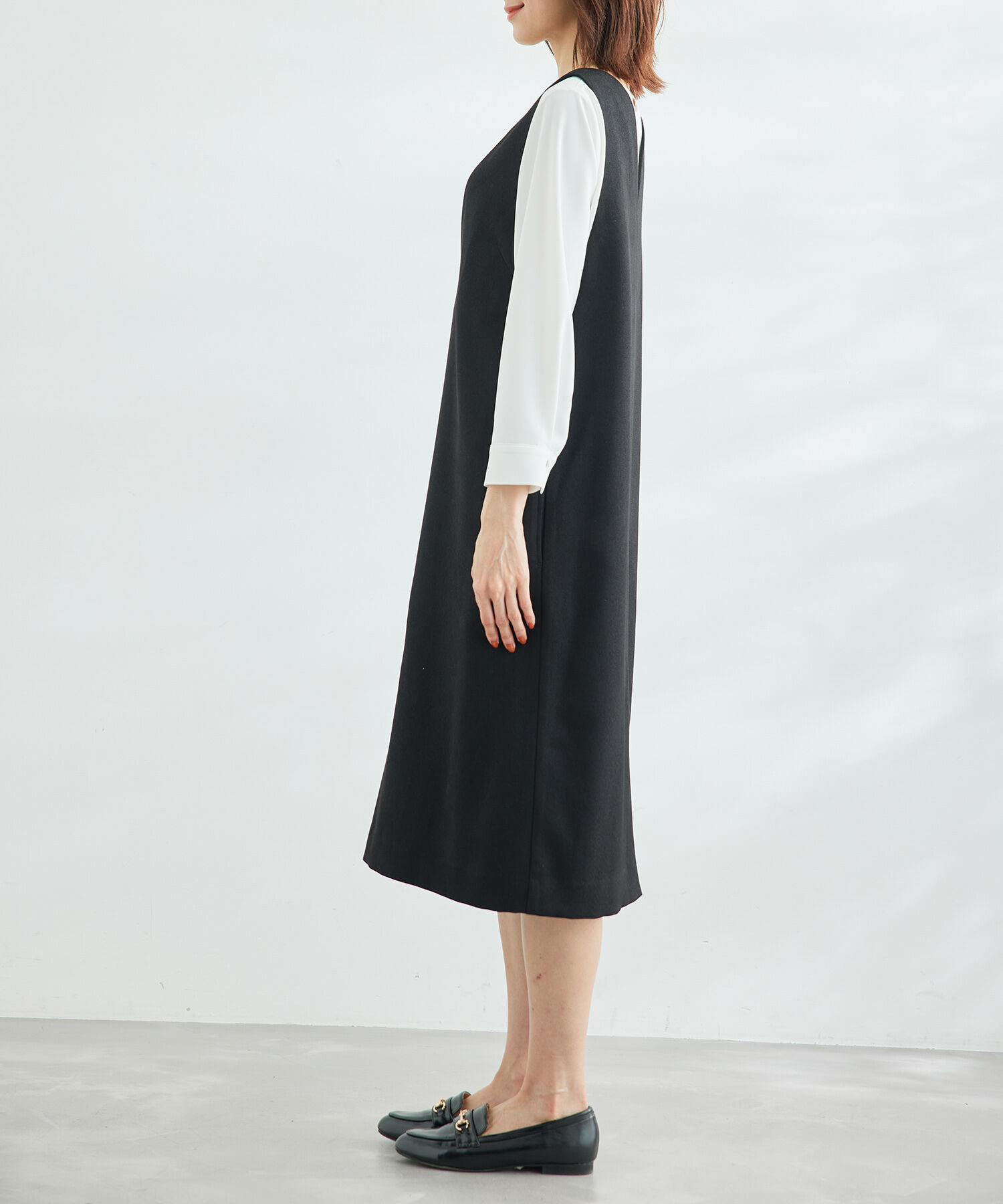 Rope&rsquo;Picnic「ラナテックジャンパースカート」|ジャンパースカート|