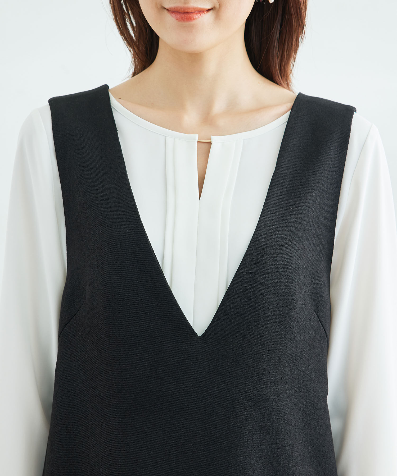 Rope&rsquo;Picnic「ラナテックジャンパースカート」|ジャンパースカート|