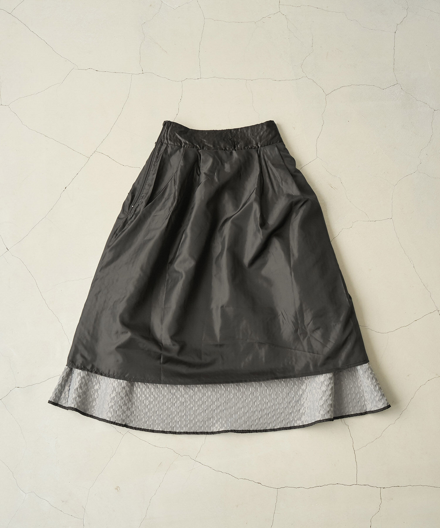 Rope&rsquo;Picnic「【emur/エミュール】セットアップ対応/ふくれジャガードタックスカート」|スカート|