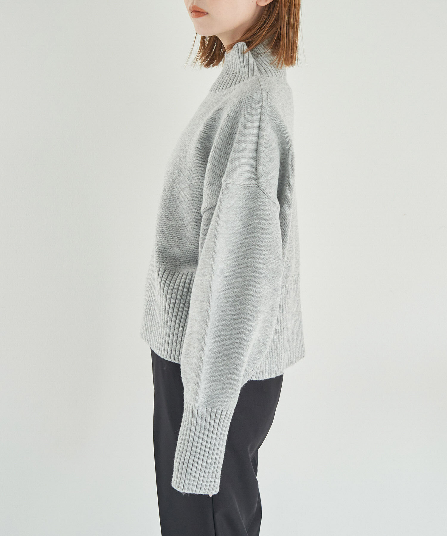 Rope&rsquo;Picnic「【CM着用商品】スタイルアップが叶うクロップドカラフルニット」|ニット・セーター|