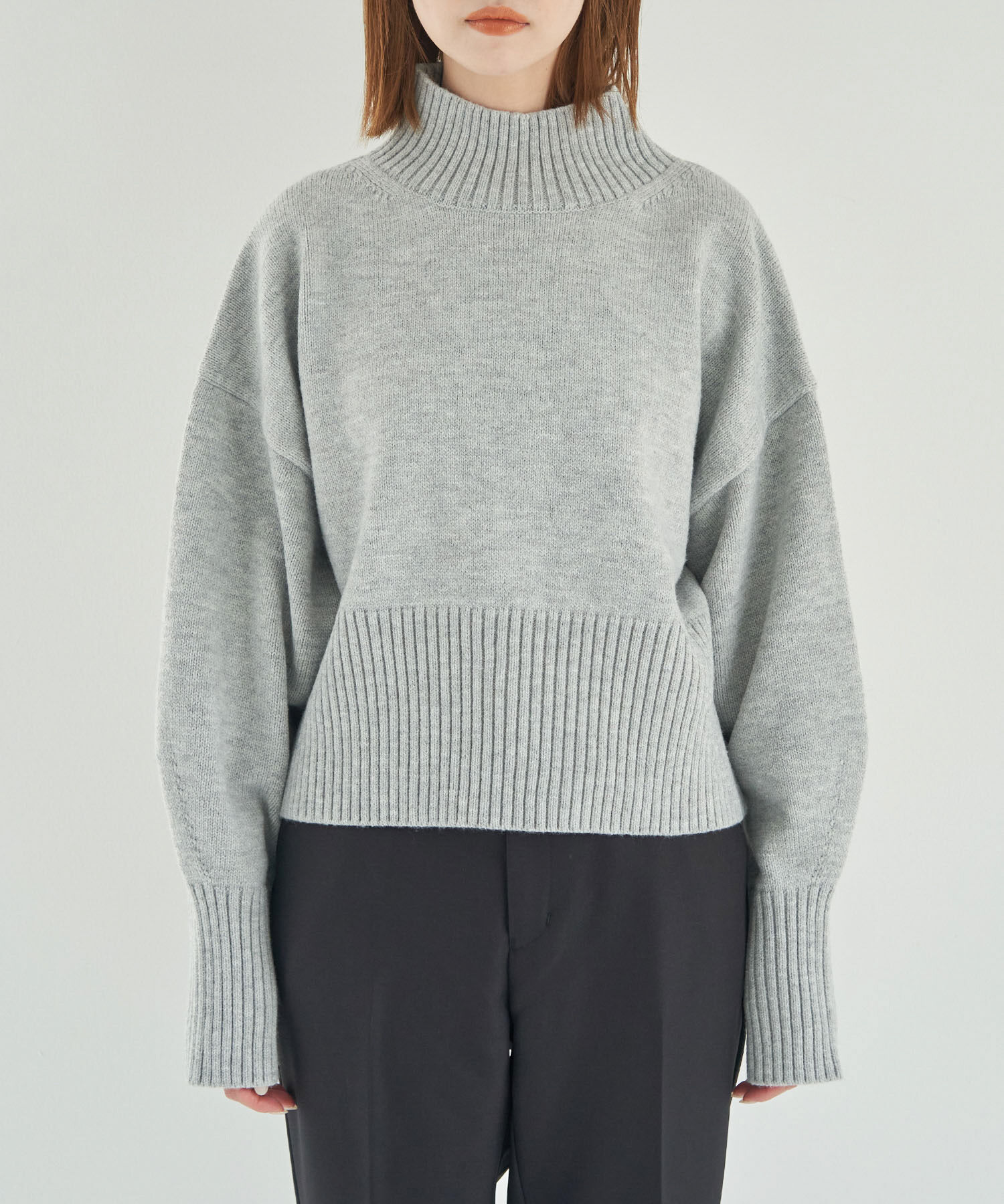 Rope&rsquo;Picnic「【CM着用商品】スタイルアップが叶うクロップドカラフルニット」|ニット・セーター|