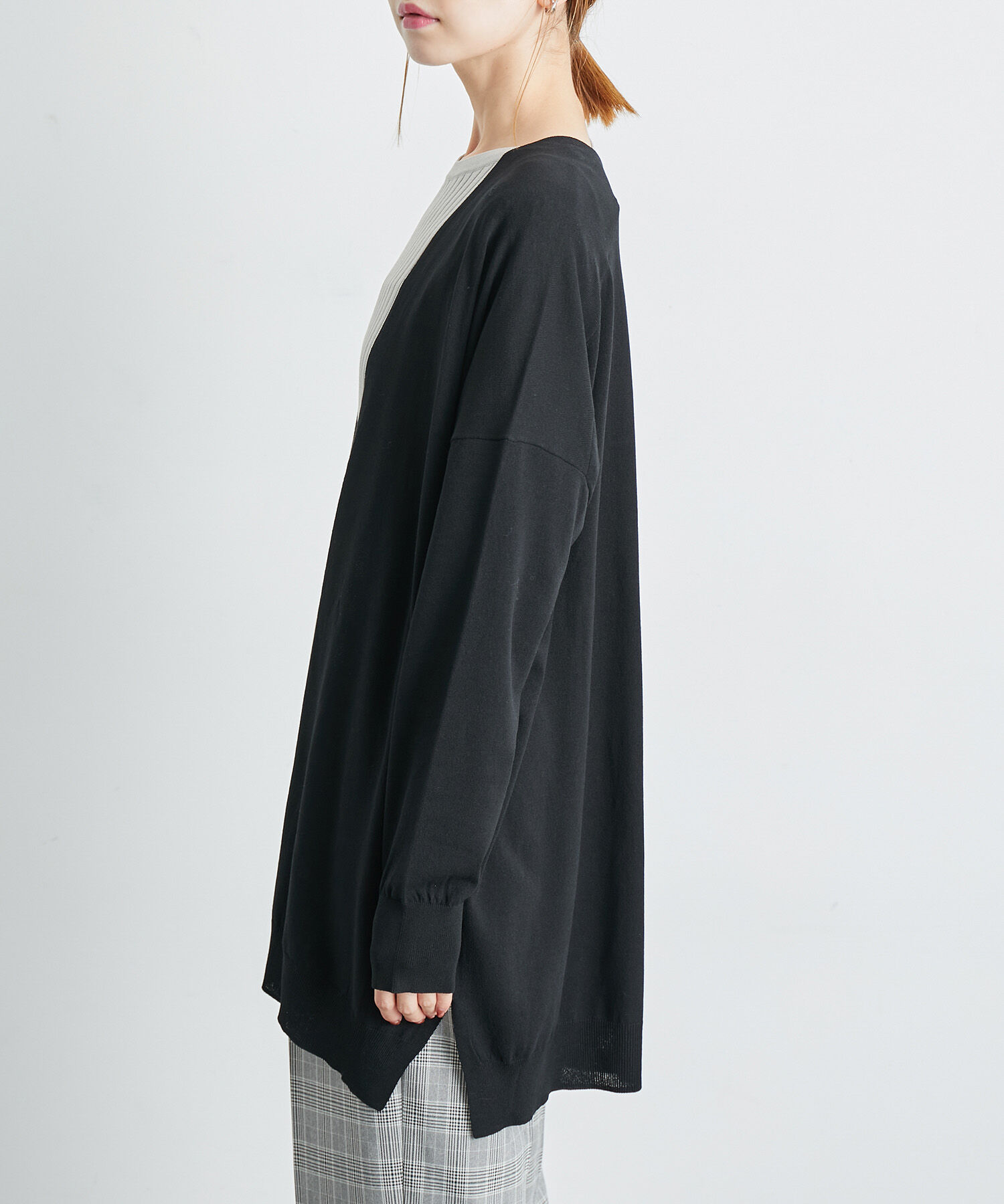 Rope&rsquo;Picnic「UVカット・接触冷感・洗える/Aラインカーディガン」|カーディガン|