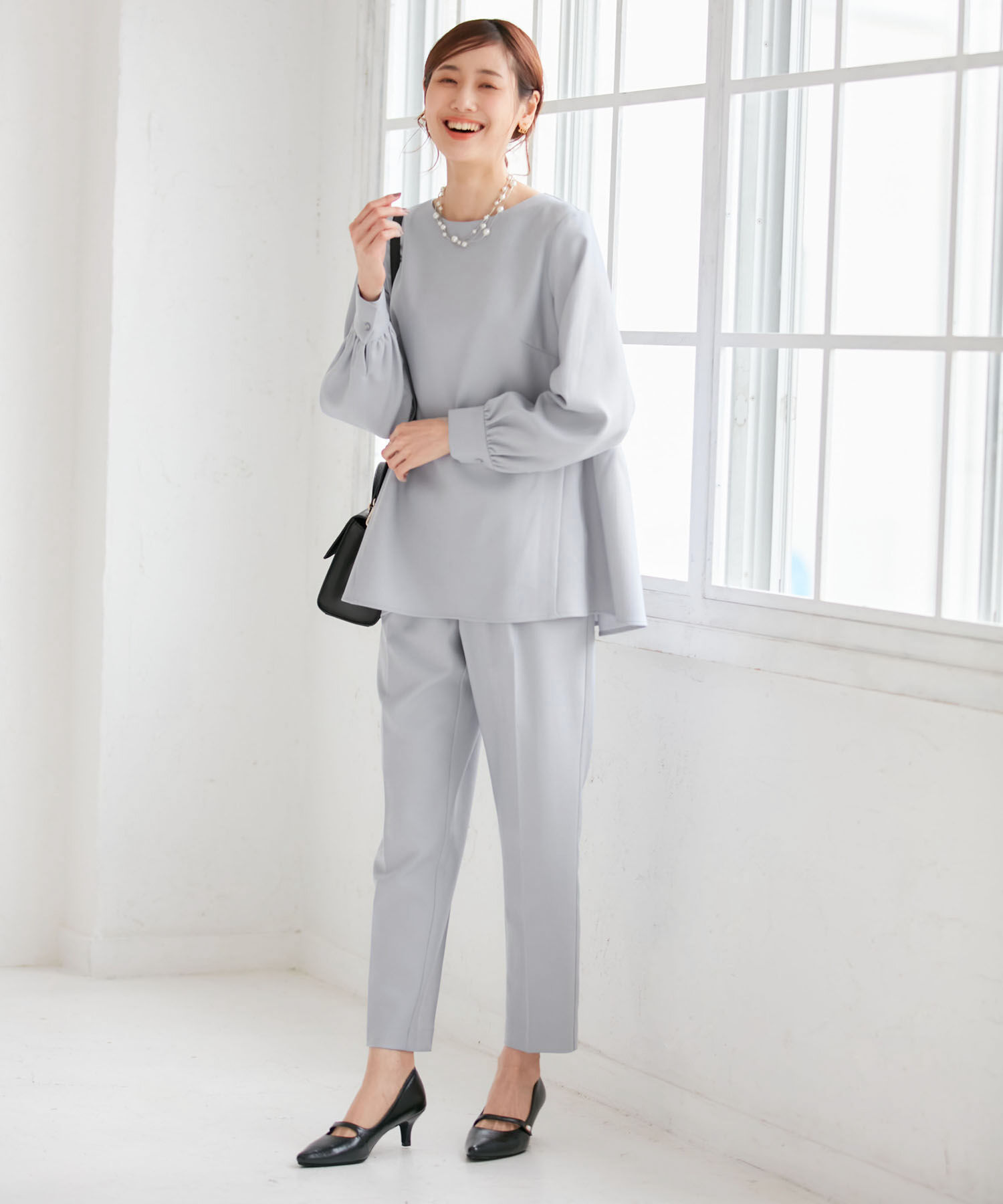 Rope&rsquo;Picnic「パールディティールパンツ/セットアップ対応」|その他|