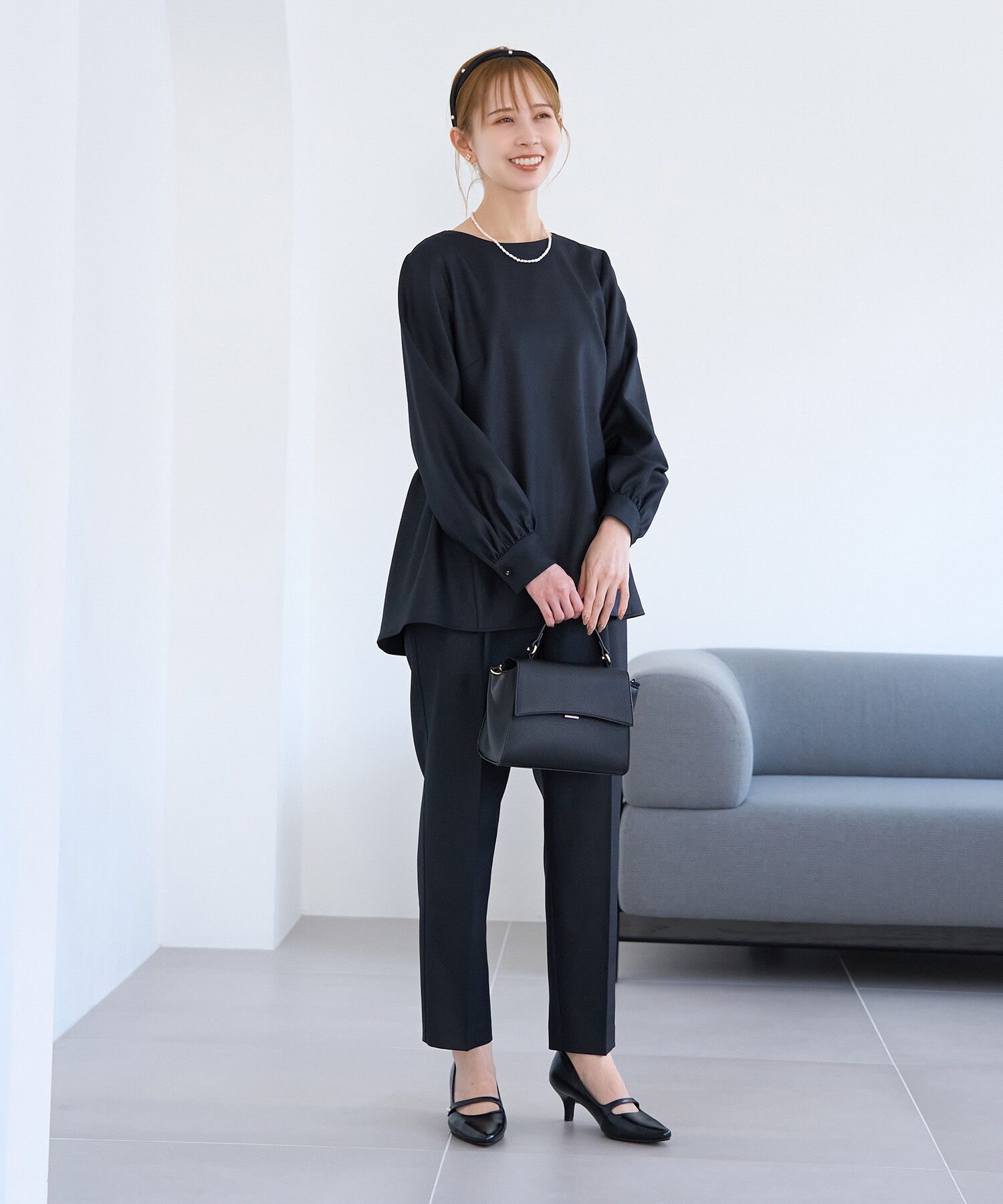 Rope&rsquo;Picnic「パールディティールパンツ/セットアップ対応」|その他|