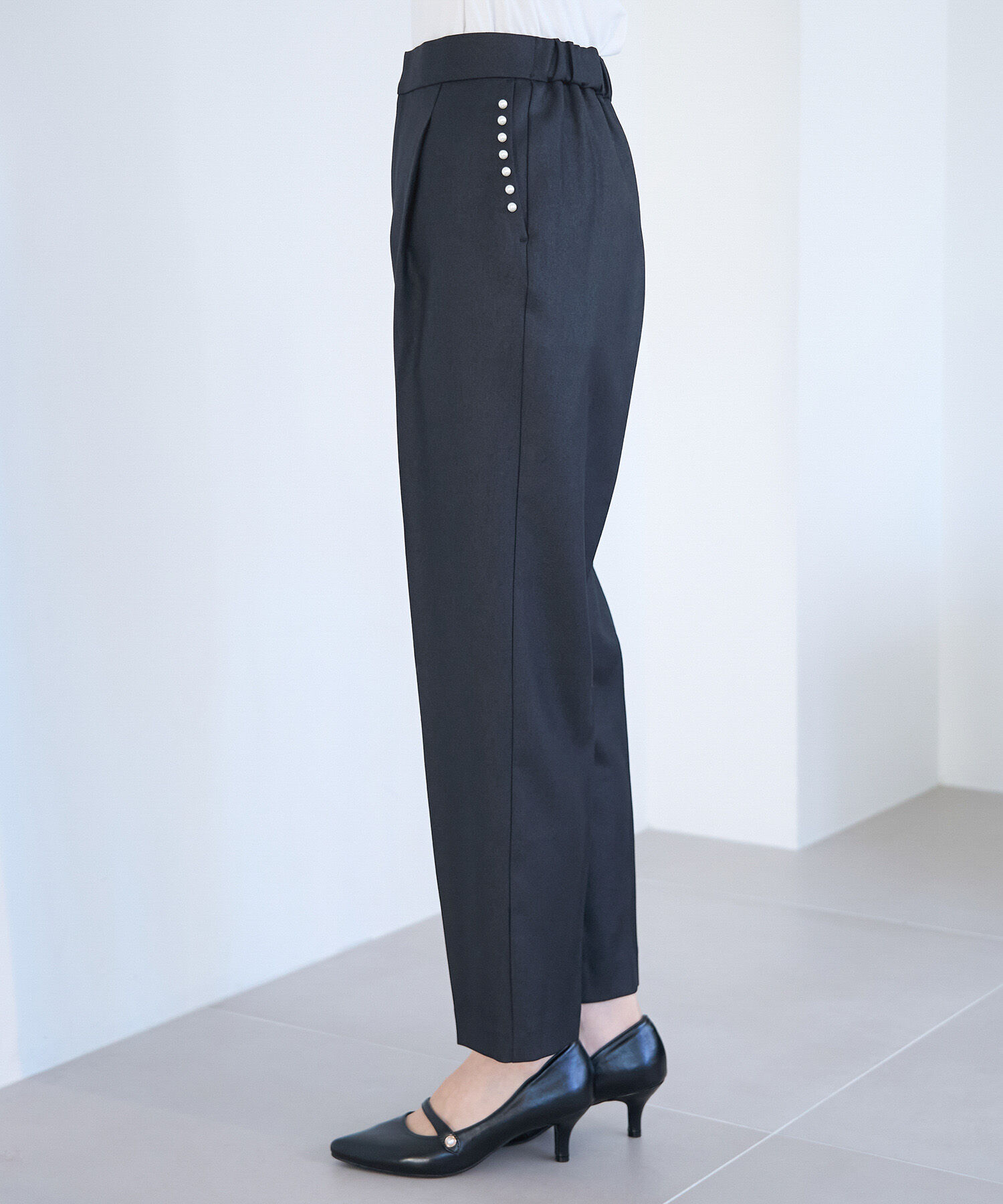 Rope&rsquo;Picnic「パールディティールパンツ/セットアップ対応」|その他|