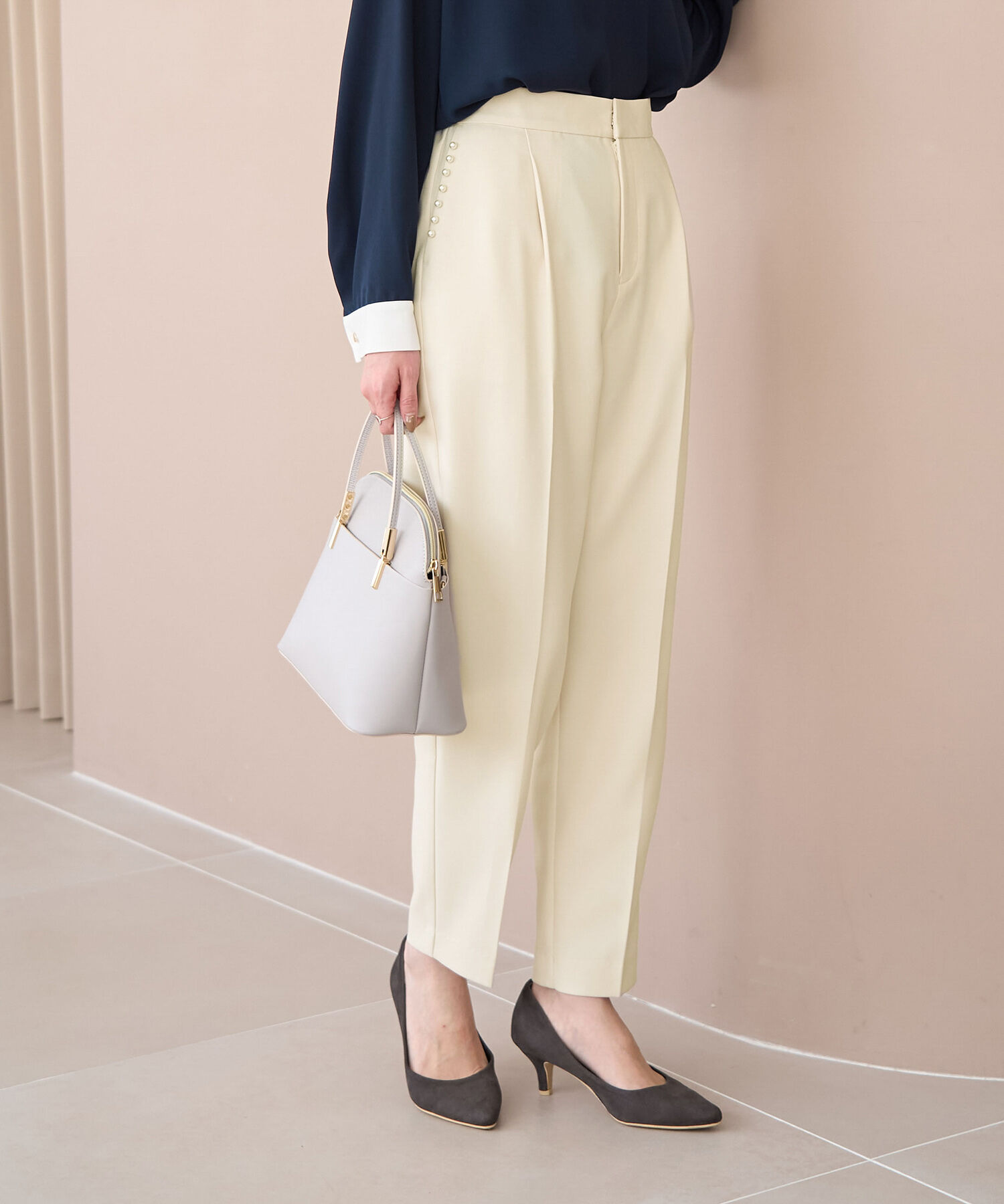 Rope&rsquo;Picnic「パールディティールパンツ/セットアップ対応」|その他|