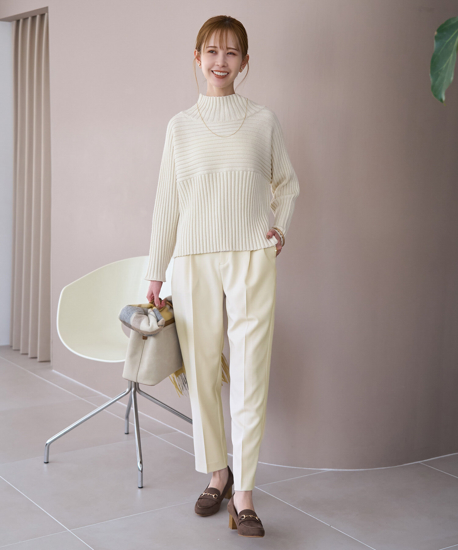 Rope&rsquo;Picnic「パールディティールパンツ/セットアップ対応」|その他|