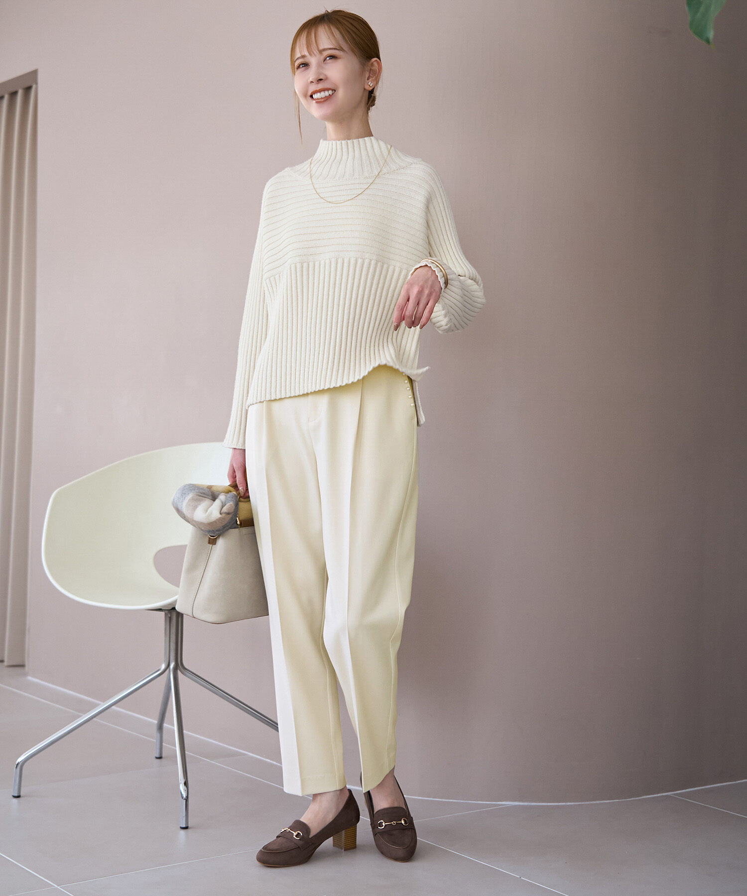 Rope&rsquo;Picnic「パールディティールパンツ/セットアップ対応」|その他|