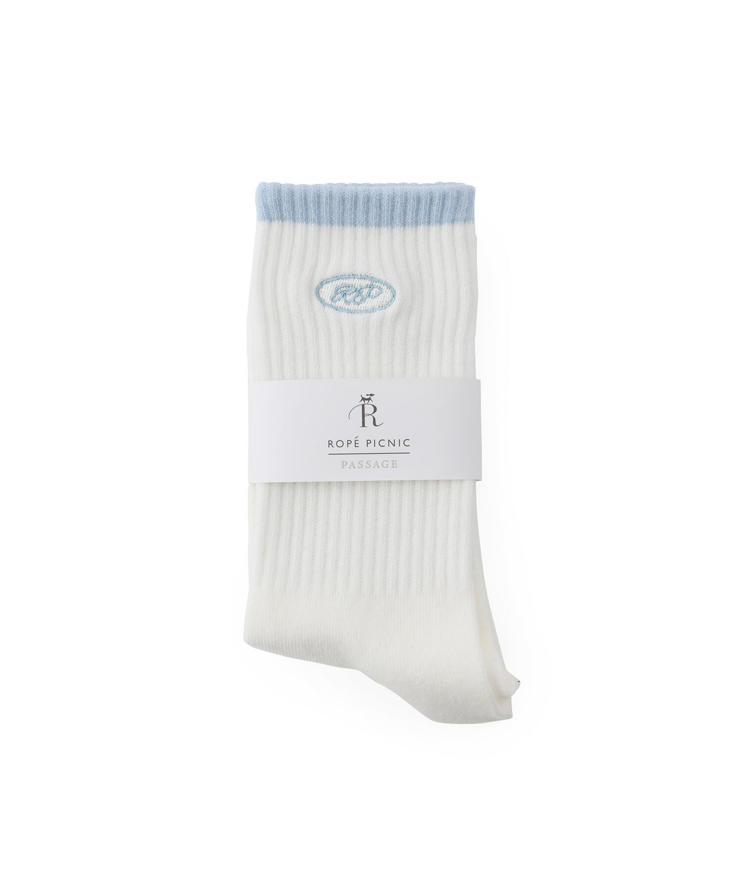 ROPE PICNIC PASSAGE「オーバルロゴリブソックス」|ソックス|
