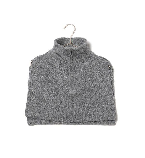 ROPE PICNIC PASSAGE「ラメニットハーフジップベスト」|ベスト・ジレ|