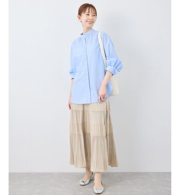 Rope&rsquo;Picnic「【emur/エミュール】ベロアプリーツスカート」|スカート|